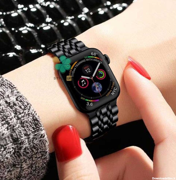 بند ساعت هوشمند اپل واچ Apple Watch 45/49mm استیل رولکسی | استایل آپ