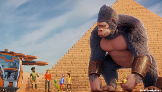 انیمیشن سریالی کنگ پادشاه میمون ها دوبله فارسی فصل 01 قسمت 03 Kong In 3D
