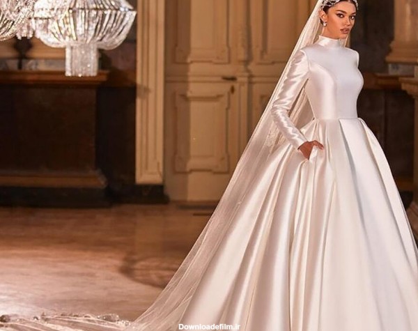 انتخاب مدل لباس عروس متناسب با اندام شما!