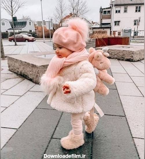 عکس لباس زمستانه کودک