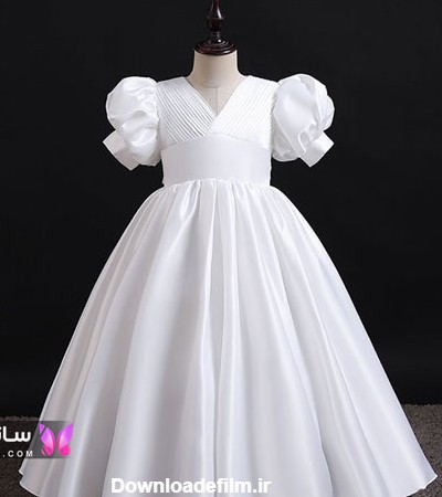 29 مدل لباس عروس بچه گانه و دخترانه پرنسسی 1402 | ساتیشو