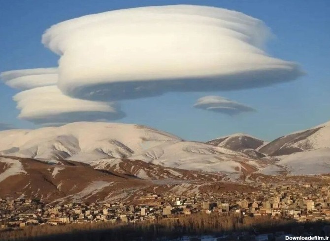 خبرآنلاین - تصاویر | ابرهای عجیب و زیبا در آسمان شهر خلخال