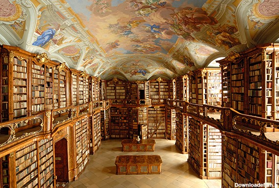 گالری زیبا ترین کتابخانه های دنیا