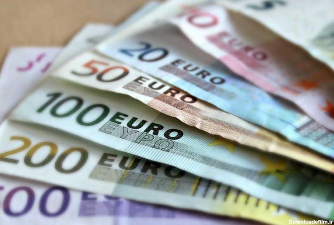 دانلود تصویر انواع اسکناس یورو از نمای نزدیک | تیک طرح مرجع گرافیک ...