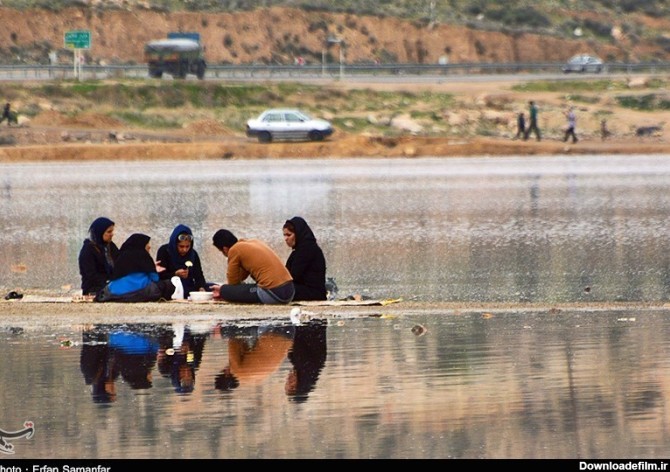 دریاچه نمک مهارلو - شیراز- عکس خبری تسنیم | Tasnim