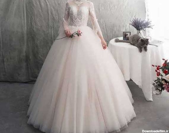 مدل لباس عروس پف دار شیک و جدید