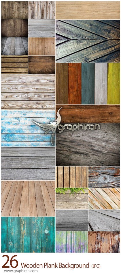 دانلود 26 عکس پس زمینه چوب و پارکت فوق با کیفیت Wooden Plank ...