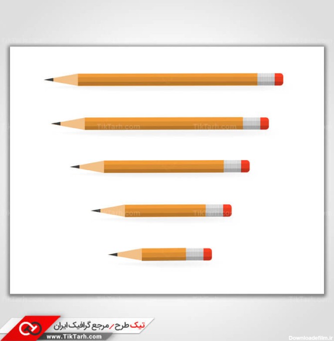 دانلود کلیپ آرت مداد در اندازه های مختلف