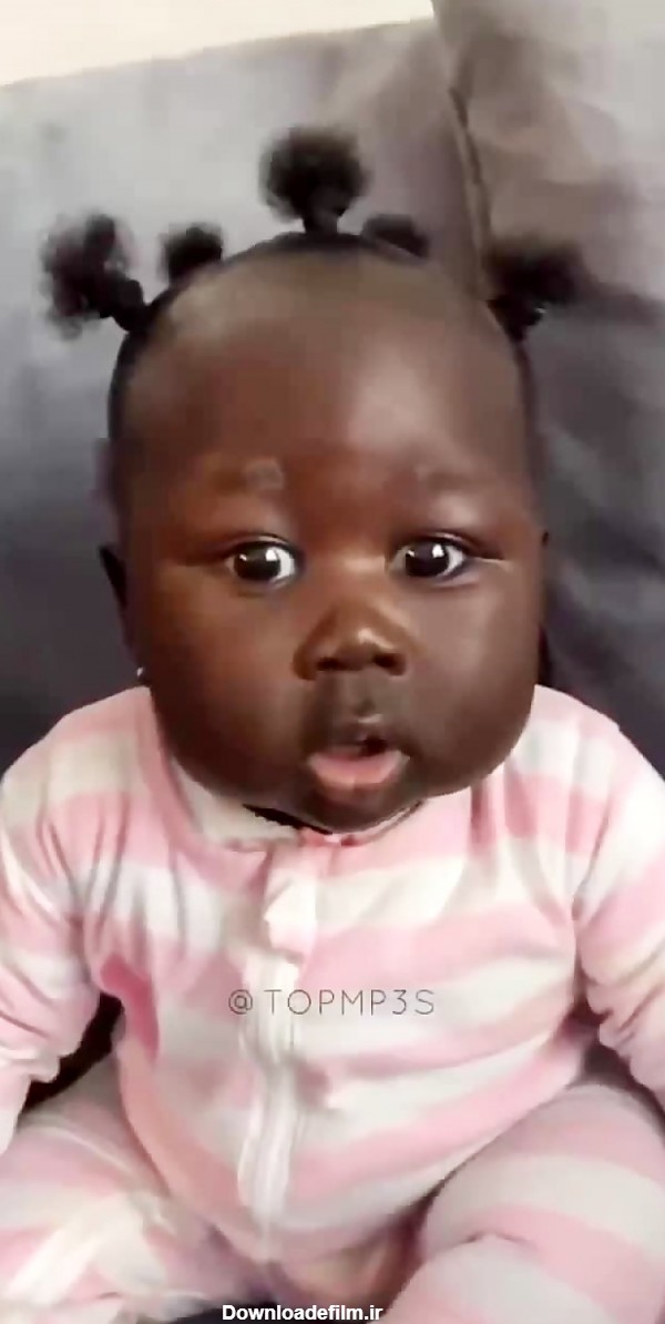 ویدیو خنده دار بچه سیاه پوست