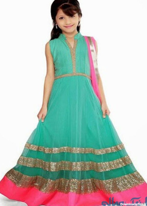 مدل لباس دختر بچه های هندی
