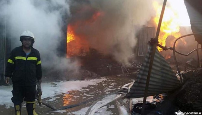 آتش سوزی در یک مرکز تجاری در هرات و خسارات هنگفت مالی به دکانداران