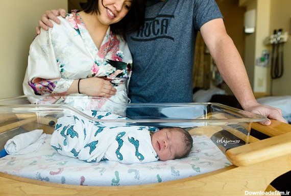 عکاسی نوزاد در بیمارستان - آتلیه بارداری ، نوزاد و کودک فرزند پاک