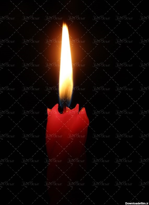 شمع با پس زمینه مشکی - ایران طرح
