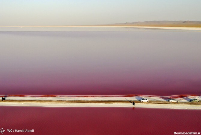 خبرآنلاین - ببینید | تصاویری دیدنی از دریاچه نمک قم که این روزها ...
