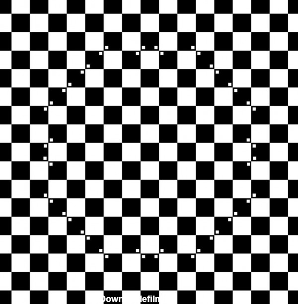 عکس صفحه شطرنجی سیاه سفید