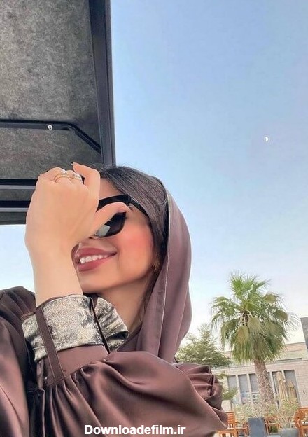 عکس دختر عربی برای پروفایل با حجاب