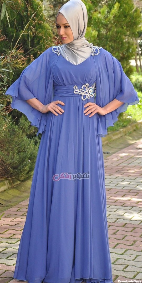 مدل لباس بلند ترکی