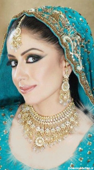 عکس لباس عروس پاکستانی ~ مهین فال