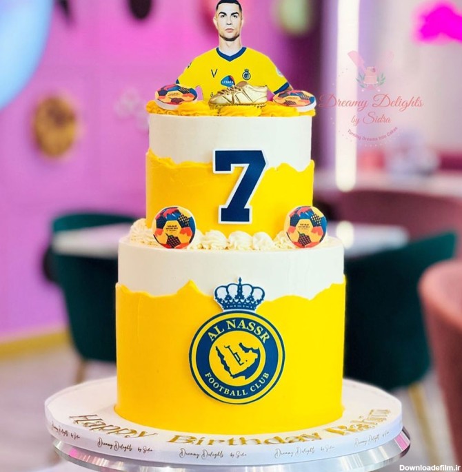 کیک تولد رونالدو پسرانه | +21 مدل کیک سفارشی جدید با ...