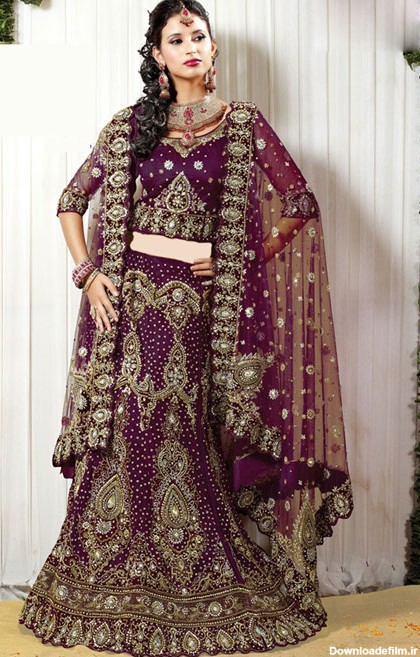 شیک ترین مدل لباس هندی بسیار زیبا