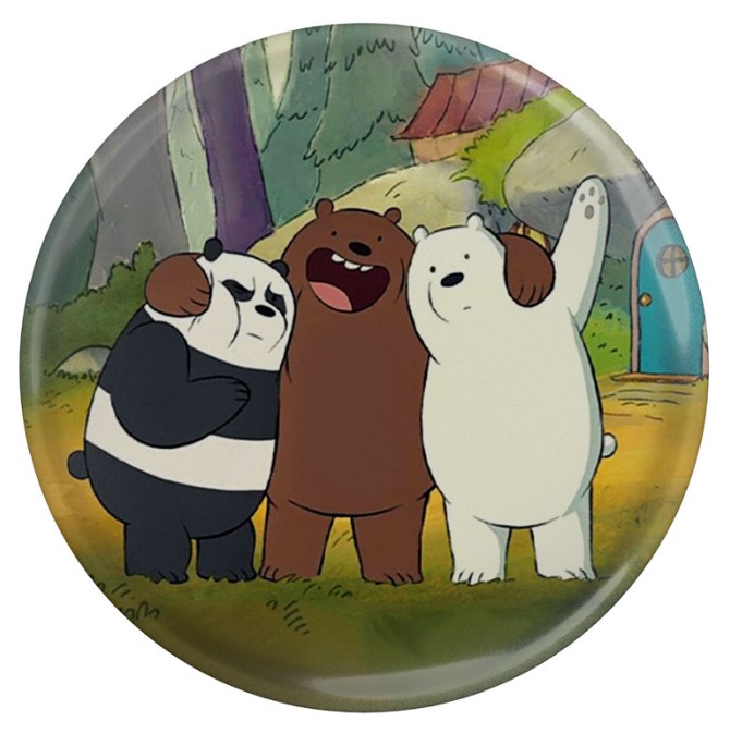عکس سه خرس کله پوک برای نقاشی