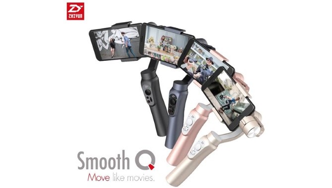 گیمبال‌ دستی Smooth Q Smartphone، رقیب گیمبال Mobile DJI Osmo