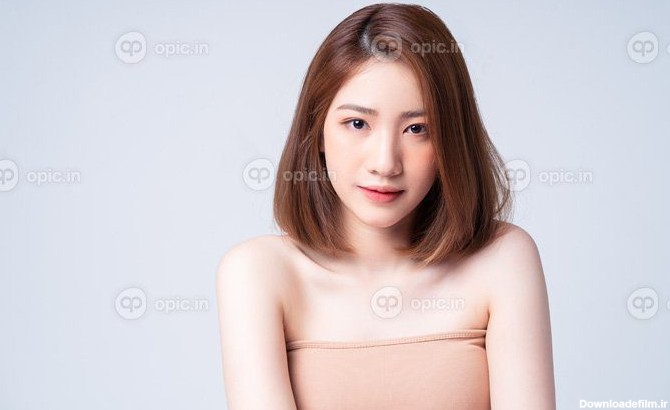 دانلود عکس تصویر زیبایی دختر جوان آسیایی با پوستی عالی | اوپیک