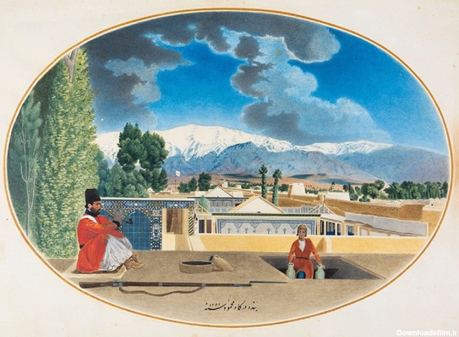 کاخ‌ها و مناظر تهران در ۱۵۰ سال قبل از چشم "کمال الملک ...