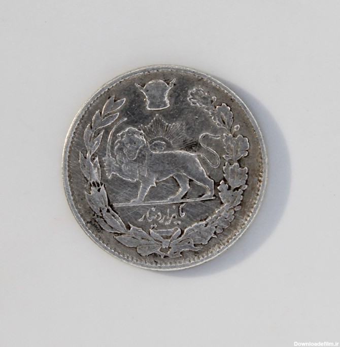 سکه هزار دینار رضا شاه پهلوی جلوس آذر 1304 - تصویر رضا شاه