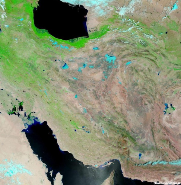 تصویری که ناسا از بهار ایران منتشر کرد - تابناک | TABNAK