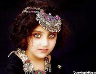 این دختری افغان زیباترین چشم جهان را دارد + عکس