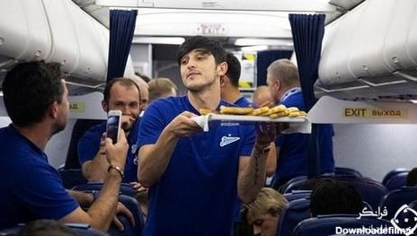 ستاره ایرانی داخل هواپیمای خارجی سوژه شد! +عکس