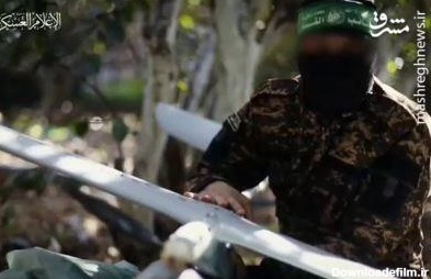 توقیف پهپاد اسرائیلی توسط نیروهای حماس