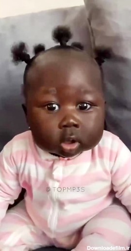ویدیو خنده دار بچه سیاه پوست