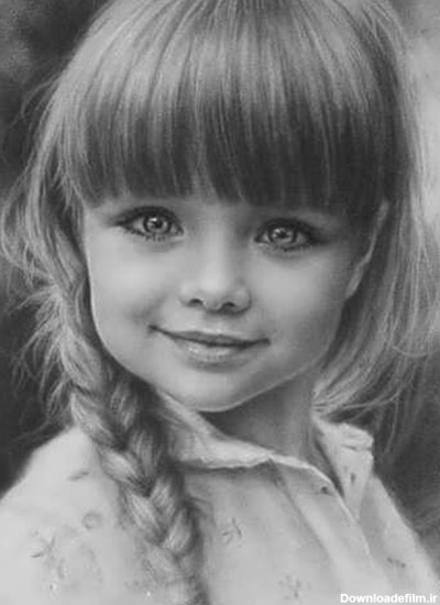 عکس نقاشی دختربچه