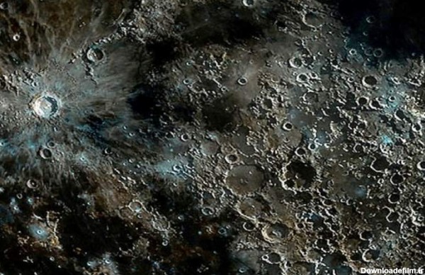 تصویری شگفت انگیز از چهره واقعی ماه