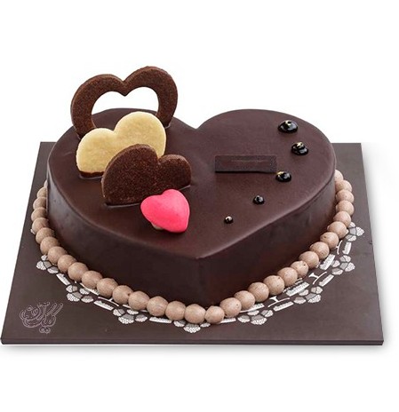 کیک شکلاتی - کیک تولد - کیک شکلات قلبی | کیک آف