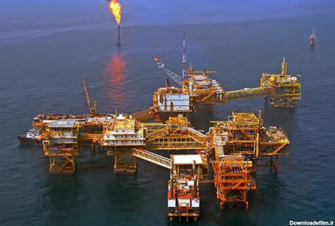 سکوی نفتی در خلیج فارس