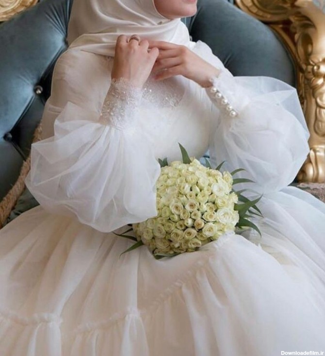 عروس محجبه - عکس ویسگون