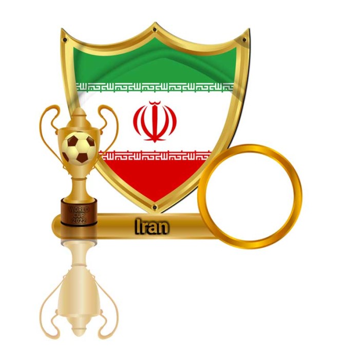 دانلود طرح لایه باز پرچم تیم ایران