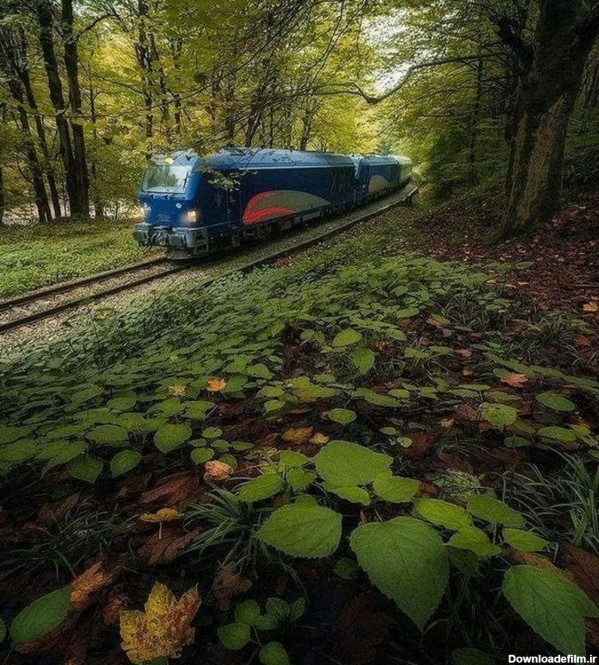 این قطار اسپانیا نیست، این تصویر راه آهن شیرگاه است+عکس