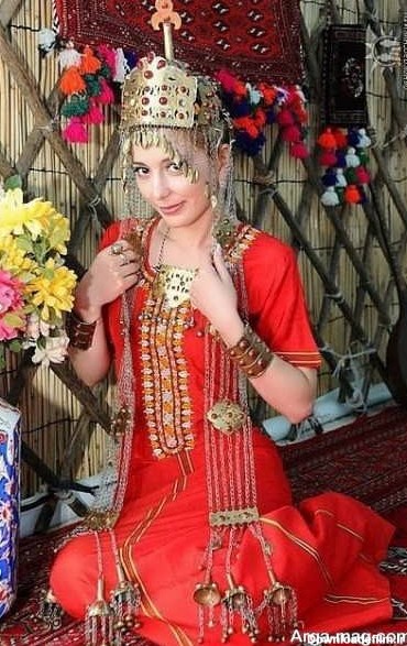 Traditional clothing of Iran - division 2 + photo of dress