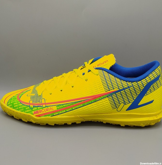 قیمت و خرید کفش فوتبال مردانه مدل یاس چمن مصنوعی 2022 رنگ زرد