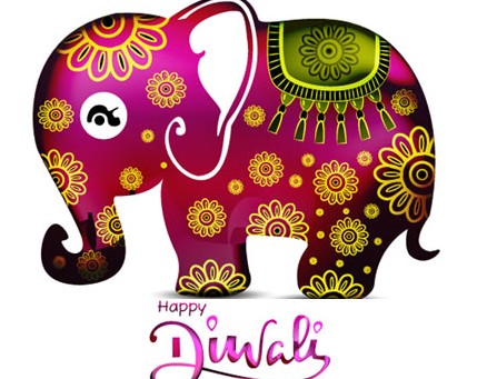 وکتور فیل هندی بصورت گرافیکی و کارتونی