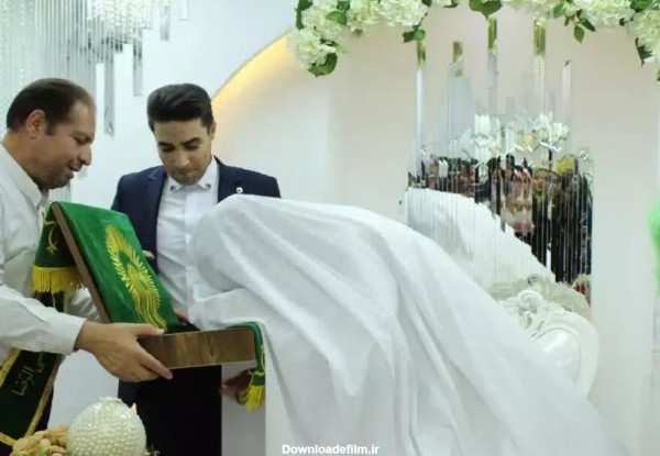 عکس | ازدواج دختر محجبه آلبانی در حرم امام رضا(ع) | قبل از سفر به مشهد بوی امام رضا(ع) را حس می‌کنم