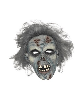 خرید،قیمت،مشخصات ماسک صورت Smiffys Decaying Zombie به همراه مو