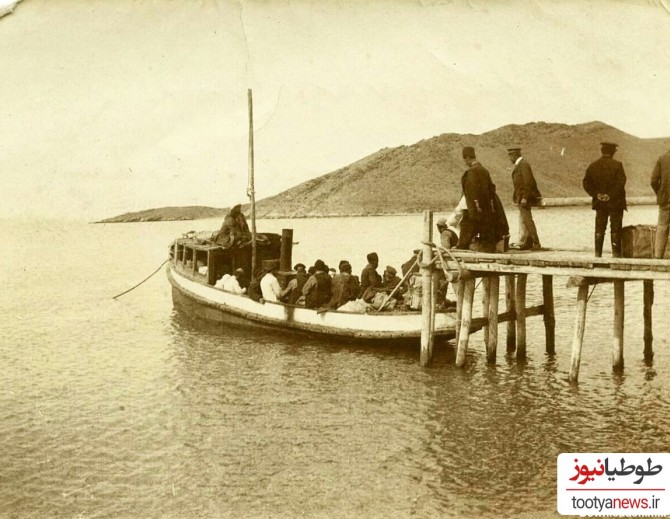 عکس دریاچه ارومیه قدیمی