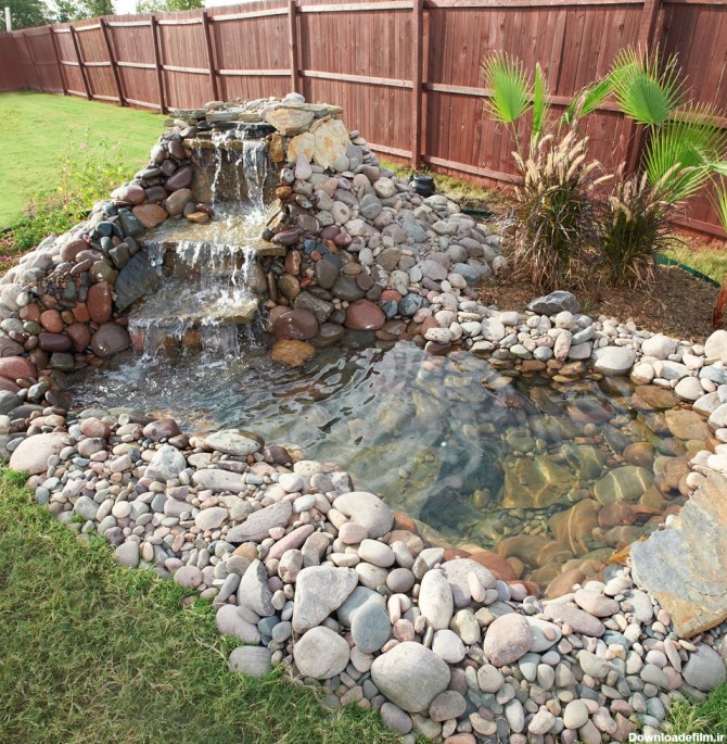 ساخت آب نماهای زیبا در حیاط خانه | سایت سرگرمی