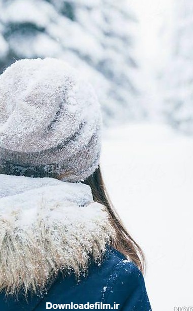 عکس فیک زمستانی دخترانه