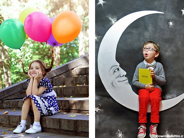 70 مدل عکس کودک جدید و خلاقانه | ایده خلاقانه عکاسی کودک | عکس پرینت